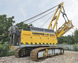 Usado LIEBHERR Crawler Crane HS 855 HD - 2009