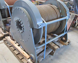 Used LIEBHERR Free Fall Winch 20 to right side - 2008